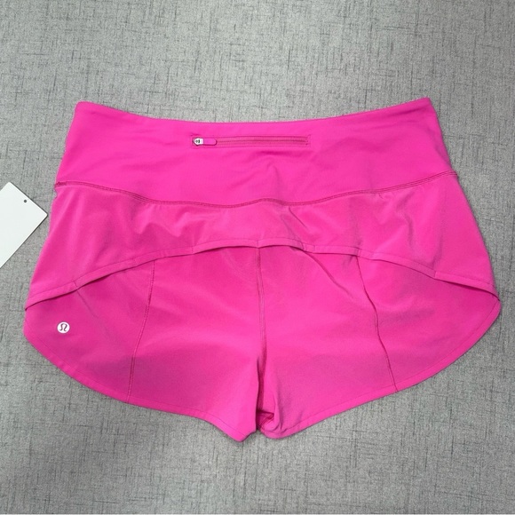 Lululemon Speed Up High Rise Athletic Shorts Sonic Pink NWT - Picture 5 of 10
